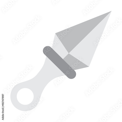 Throwing Knive Vector Flat Icon Design