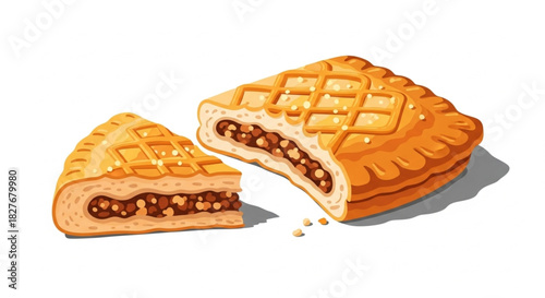 Enjoy a delicious slice of homemade pie with a rich filling and a golden crust, perfect for comforting moments and sweet treats, fresh from the oven