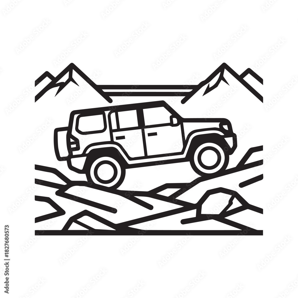 Naklejka premium truck icon vector illustration