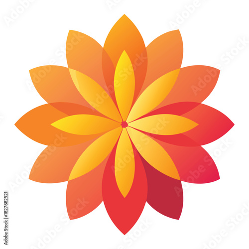 Surreal twilight meadow pattern with purple mist