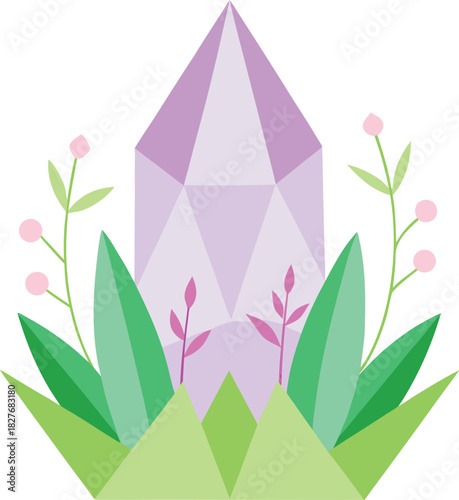 Vector enchanted coral reef pattern with glowing marine forms