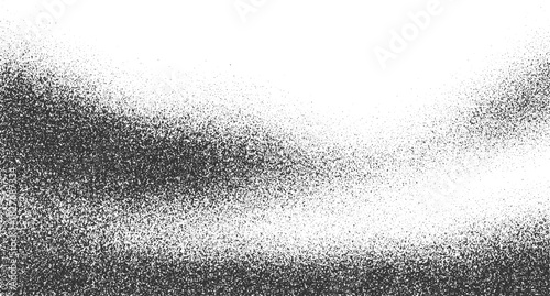 Black speckle texture gradient on white background abstract 1