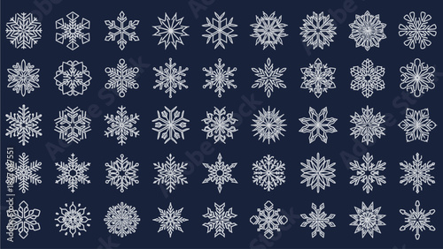 blue christmas background