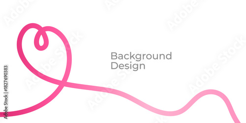 Geometric Gradient Hearts Background for Valentine’s Day Posters and Frames