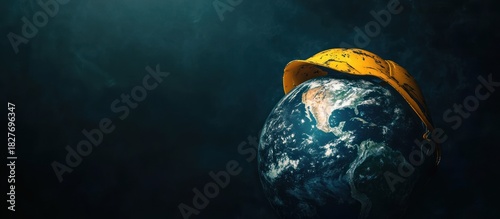 Protecting our planet, A conceptual image symbolizing global safety