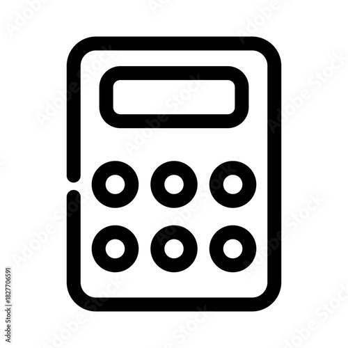 Calculator icon design template