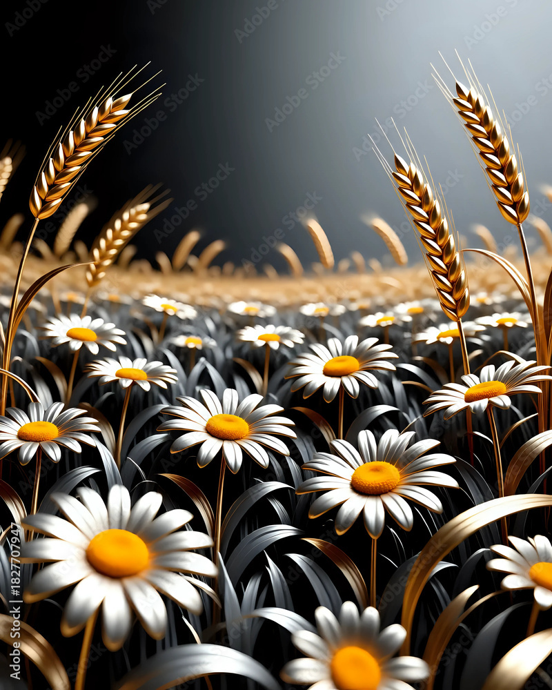 Obraz premium Abstract floral background