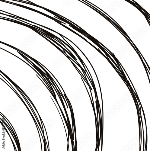 Line texture with sketch arcs