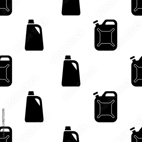 canister seamless pattern isolated on transparent background.