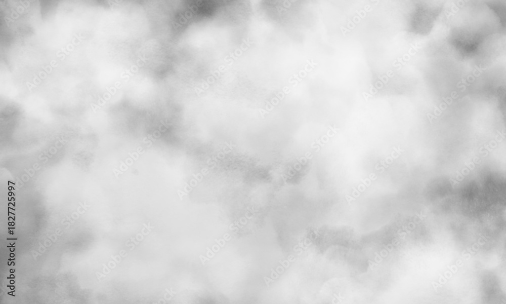 Fototapeta premium モノクロの柔らかい雲背景