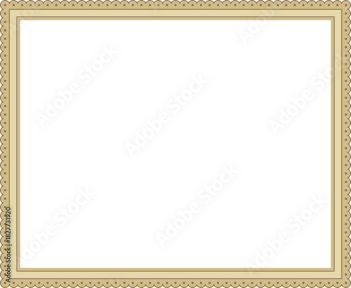 Gold Frame Border