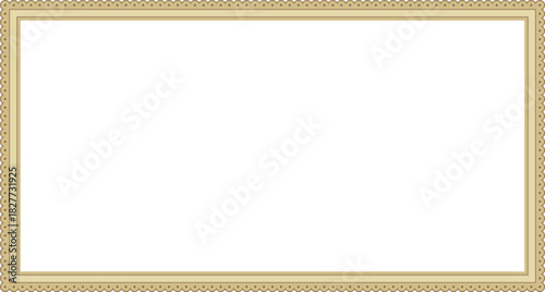 Gold Frame Border
