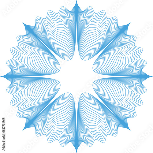 Guilloche Rosette Pattern