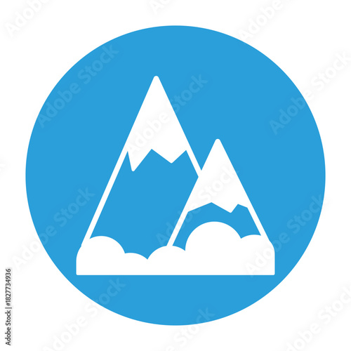 Cliffs Vector icon which can easily modify or edit