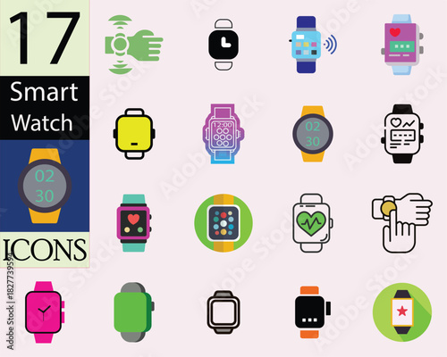 Heart Rate Monitor Smartwatch Icon