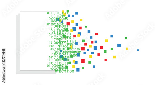 Digital Data Transformation and Information Flow, Generative AI.