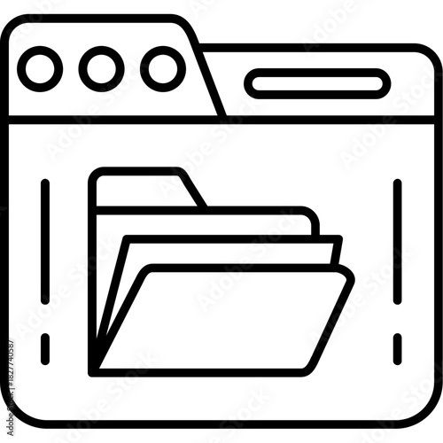 Open Project Outline Icon