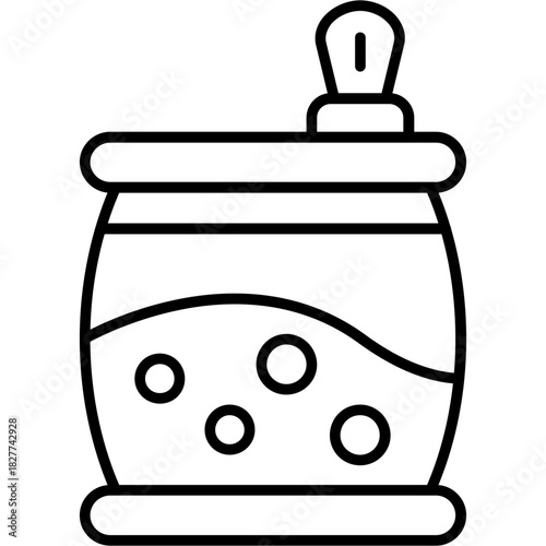 Soda Can Outline Icon