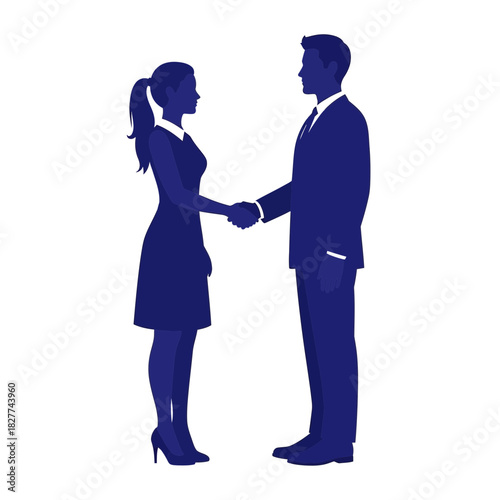 two businessmen shaking hands