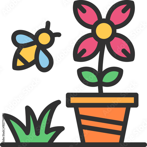 Flower Pot Icon