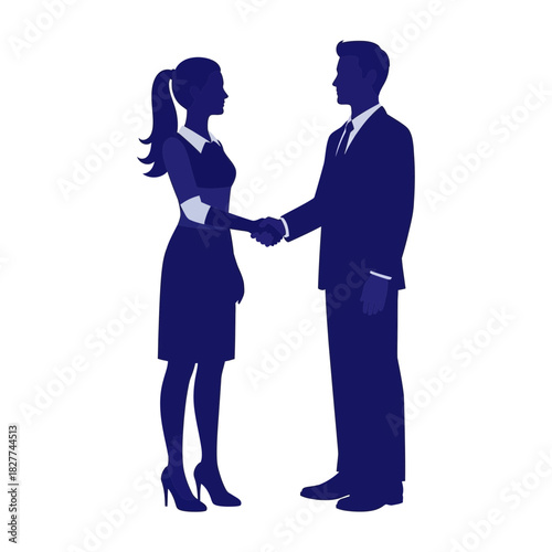 business people shaking hands