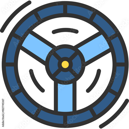 Steering Wheel Icon