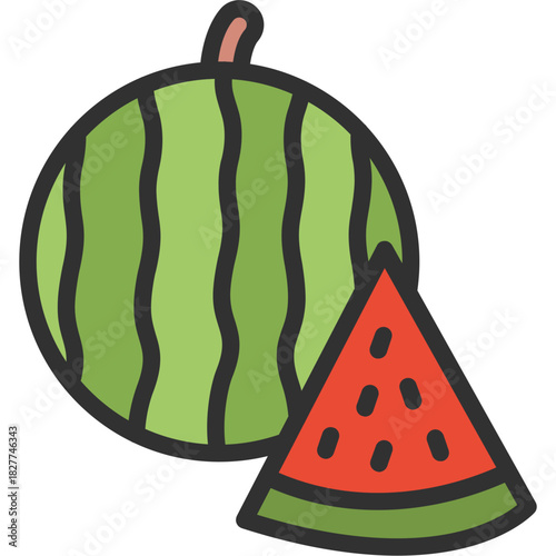 Watermelon Icon