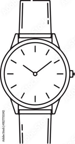 Analog Watch vector design