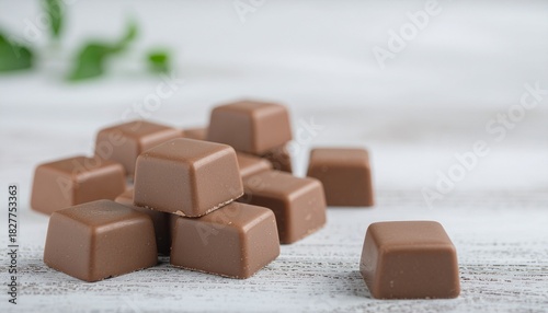 トリュフチョコレートの断面と質感｜高級感・素材・広告・背景に使える高解像度イメージ
