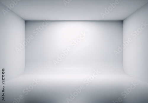 White Empty Room Background