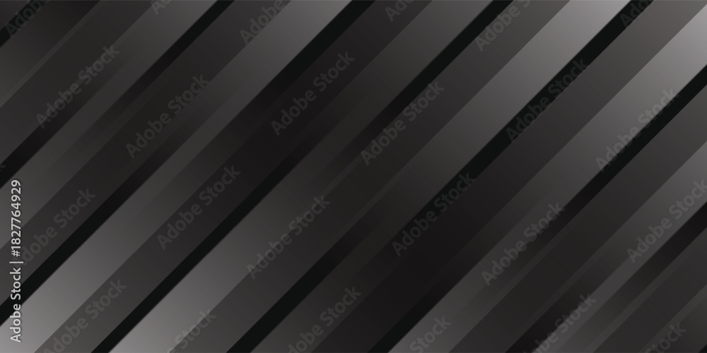 Obraz premium Black abstract background. Elegant dark diagonal shape elements. Modern luxury grey gradient graphic design.