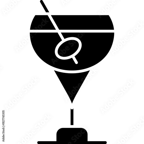 Cosmopolitan Icon Vector Element