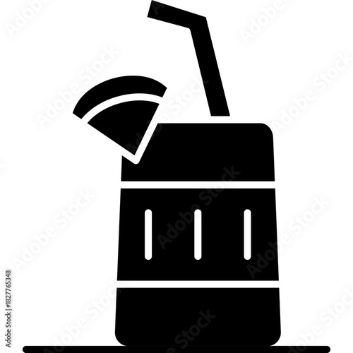 White Russian Icon Vector Element