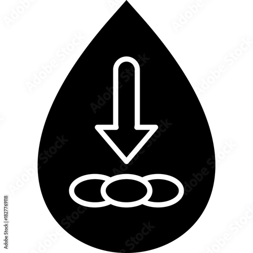 Anemia Icon Vector Element