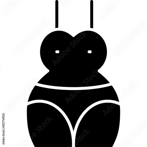 Yeast Infection Icon Vector Element