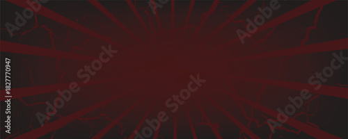 Buku komik latar belakang grunge merah. Dengan efek retak. Eps 10