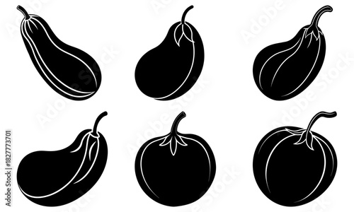 Fresh eggplant harvest ready for delicious recipes, showcasing healthy eating, perfect for culinary projects and vegan menus, originally from scalable vectors