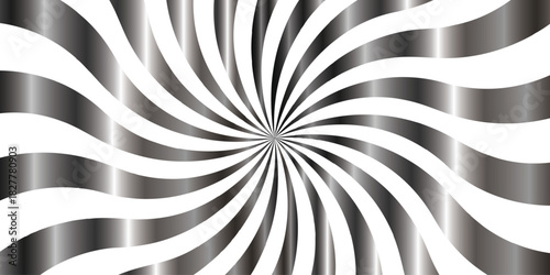 Abstract gray and white radiating lines background, perfect for graphic design projects, websites, and presentations. Set against a bold black backdrop. bustling and lively Full of energy.