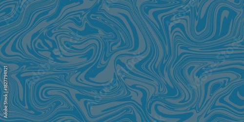 Liquid dynamic gradient waves. Fluid marble texture image. Gradient liquid abstract background.  Acrylic painting on canvas with turquoise gradient. Abstract fluid acrylic painting. 