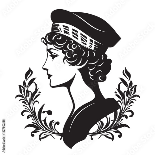 Detailed vector illustration showcasing artistic design elements and color information