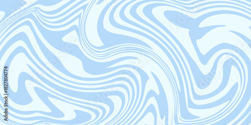 Abstract background seamless pattern with colorful waves. Trendy vector illustration in retro psychedelic style. modern vector illustration eps 10