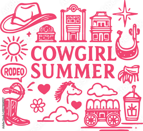 Travel and holiday-themed vector icon set