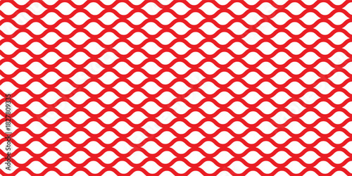 Vertical red and white stripes background. Seamless and repeating pattern.vector Eps10