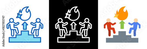  Motivation triplestyle icon