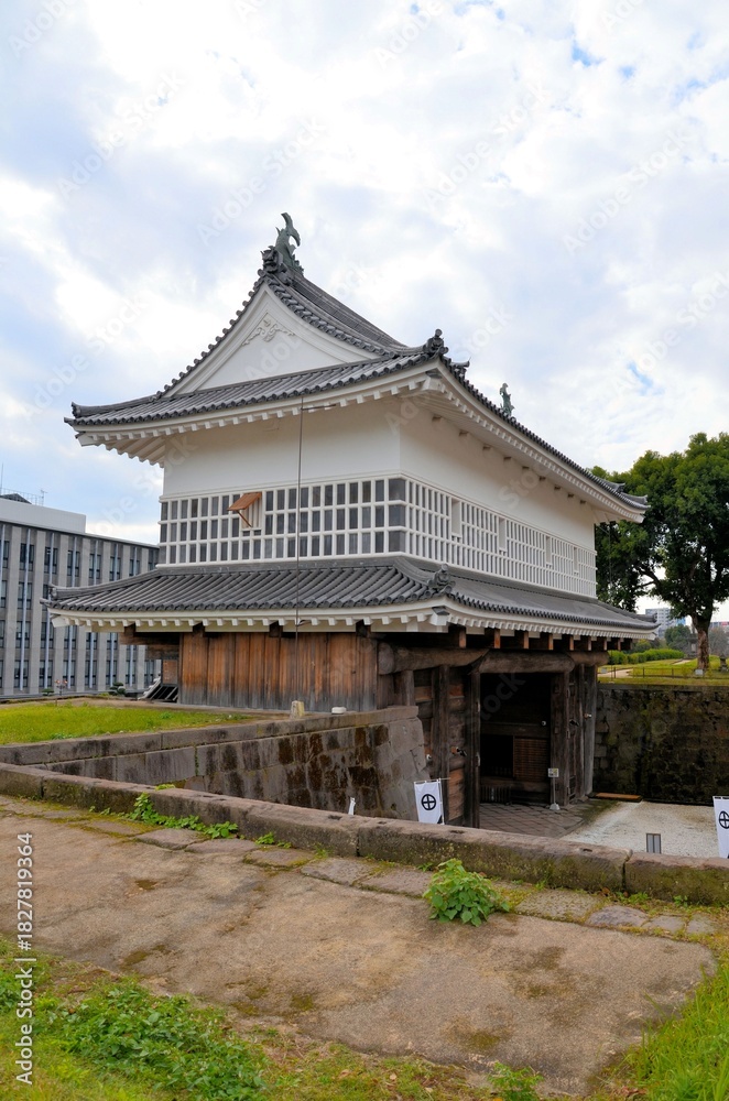 Fototapeta premium 鹿児島城 御楼門