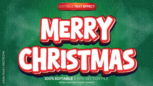 Wallpaper Mural 3D text effect Christmas theme Torontodigital.ca