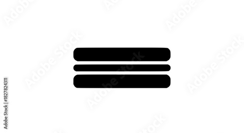 Street sausage sandwich black white icon 