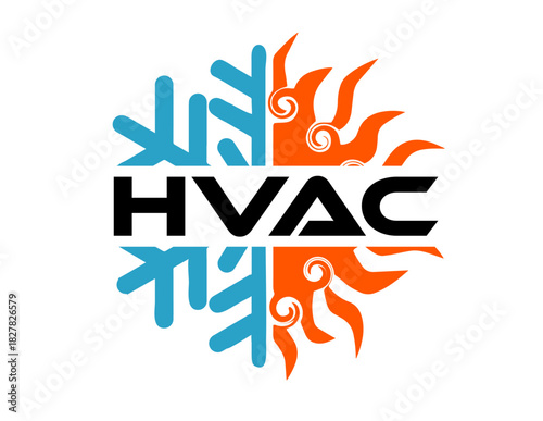 hvac vector logo
