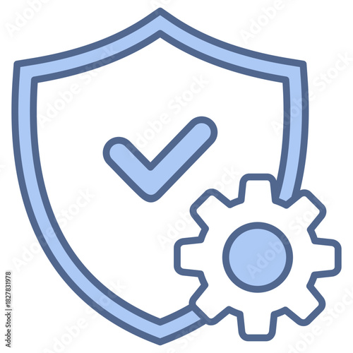 Protection Blue Icon
