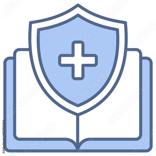 Safety Procedure Blue Icon